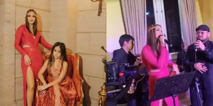 Foto Nia Ramadhani Pakai Dress Belahan Tinggi di Pesta Ultah, Netizen: Baru Pulang Umrah Sudah Nyicil Dosa