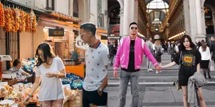 FOTO Nikita Willy & Pacar Jalan-Jalan di Pasar Tradisional Italia