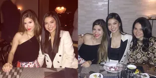 FOTO: Nongkrong Sahabat Cantik Raline Shah & Millane Fernandez