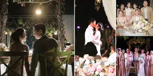 FOTO: Nyanyi - Ciuman, Resepsi Franda & Samuel Romantis & Mewah