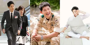 Foto OOTD Song Joong Ki Ganteng Setiap Waktu, Mana Favoritmu?