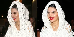FOTO: Pakai 2 Gigi Emas, Kendall Jenner Masih Terlihat Cantik?