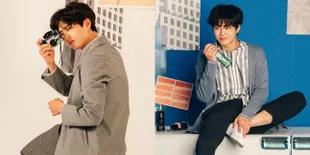 FOTO Pakai Busana Warna Pastel, Begini Pesona Ganteng Park Bo Gum