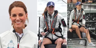 FOTO: Pakai Celana Pendek, Paha & Kaki Atletis Kate Middleton Jadi Sorotan