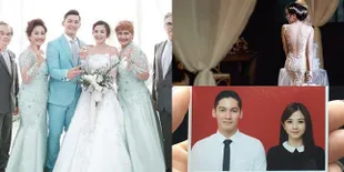 FOTO: Pakai Gaun Anggun & Elegan, Franda Jadi Pengantin Tercantik