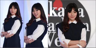 FOTO: Pakai Gaya Kasual Cantik, Isyana Sarasvati Lebih Gemuk?