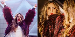 FOTO Pakai Lipstick Merah, Ini Gaya Mewah & Elegan Valerie Thomas