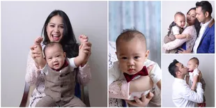 FOTO: Pakai Outfit Formal, Rafathar Pemotretan Bareng Raffi-Gigi