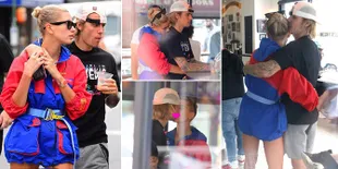 FOTO: Dimabuk Cinta, Hailey Baldwin & Justin Bieber Makin Mesra