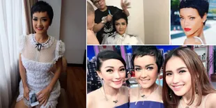 FOTO: Pangkas Habis Rambutnya, Julia Perez Secantik Rihanna
