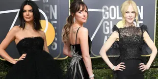 FOTO: Parade Artis Yang Jadi Best Dressed di Golden Globes 2018