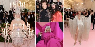 FOTO: Parade Fashion Unik & Nyentrik di Red Carpet Met Gala 2019