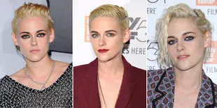 FOTO: Parade Rambut Blonde Kristen Stewart, Super Edgy & Keren!