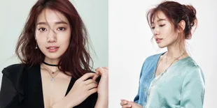 FOTO: Park Shin Hye Cantik Dalam Busana Belahan Dada Rendah