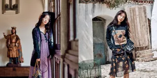 FOTO: Park Shin Hye Nikmati Musim Panas Dengan Style Bohemian