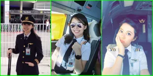 FOTO: Patricia Yora, Pilot Cantik Indonesia Yang Bikin Heboh