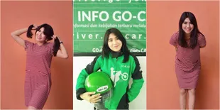 Foto Pekerja Ojek Online Viral, Mirip Isyana Sarasvati?