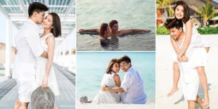 FOTO: Peluk - Cium, Chelsea & Glenn Pemotretan Mewah di Maldives