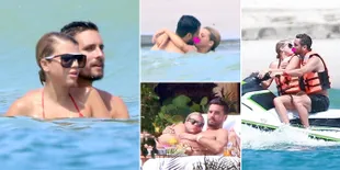 FOTO: Peluk - Cium, Sofia Richie & Scott Disick Mesra di Meksiko