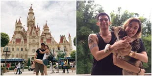 FOTO: Peluk Manja, Pacaran Ala Ciccio Manassero - Natasha Ryder