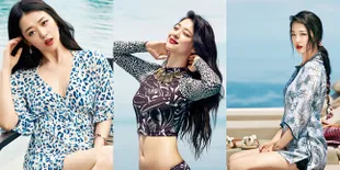 FOTO: Pemotretan di Bali, Sulli fx Pamerkan Pesona Wanita Dewasa