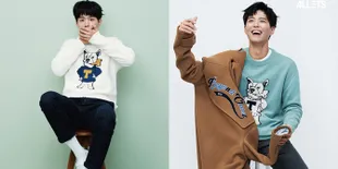 FOTO: Pemotretan Musim Gugur Park Bo Gum, Tampil Cute Banget