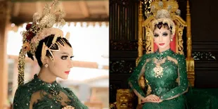 FOTO: Pemotretan Roro Fitria Pakai Gaun Hijau Bak Nyi Roro Kidul!