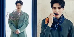 FOTO: Pemotretan Valentine Lee Dong Wook, Romantis Bawakan Bunga