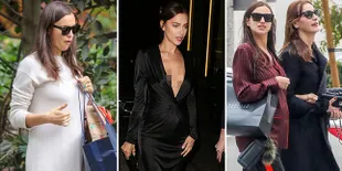 FOTO: Penampakan Perut Buncit Irina Shayk, Benarkah Sedang Hamil?