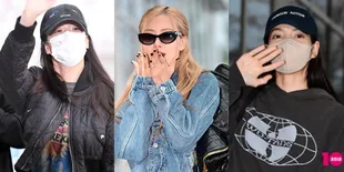 Foto Penampilan BLACKPINK di Bandara Sebelum Terbang ke Indonesia, Tanpa Makeup Tetap Kelihatan Mewah