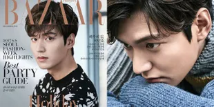 FOTO: Penampilan Ganteng Lee Min Ho Dalam Harper's Bazaar Korea