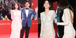 FOTO: Penampilan Hot Berani Yoona SNSD di Red Carpet BIFF 2017