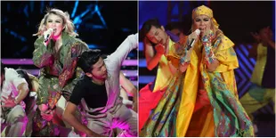 FOTO: Penampilan Memukau Agnez Mo di HUT 15 TRANSMEDIA, Keren!
