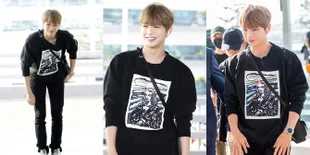 FOTO: Penampilan Perdana Kang Daniel Pasca Ketahuan Pacaran, Wajah Sumringah Gemesin