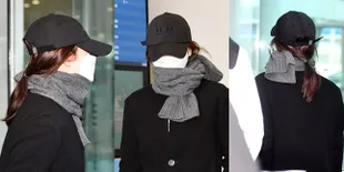 FOTO: Penampilan Perdana Song Hye Kyo di Korea Setelah 6 Bulan, Tetap Menyapa Meski Sembunyikan Wajah