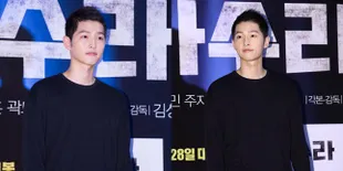 FOTO: Penampilan Terbaru Song Joong Ki, Rambut Tetap Cepak Tampan