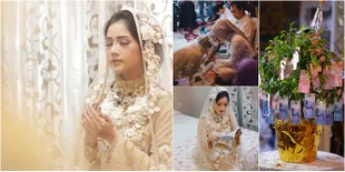 FOTO Pengajian Jelang Pernikahan Tistha Nurma - Afie Kalla, Mewah