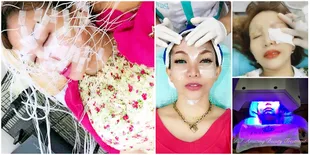 FOTO: Perawatan Kecantikan Roro Fitria, Sulam Bibir-Serum Diamond