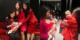 Foto Perayaan Imlek Empat Generasi Keluarga Tanoesoedibjo, Interaksi Buyut dan Cicit Bikin Hati Hangat