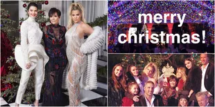 FOTO Perayaan Natal Keluarga Kardashian, Mewah & Bertabur Bintang