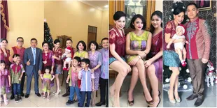 FOTO Perayaan Natal Kezia Karamoy, Perdana Dengan Status Jadi Ibu