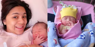 Foto Perdana Baby Apem, Putra Ganteng Nycta Gina & Rizky Kinos