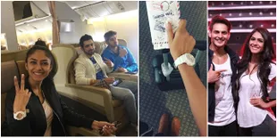 FOTO Perjalanan Mrunal & Arjit 'Lonceng Cinta' ke Indonesia, Seru