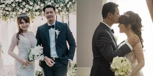Foto Pernikahan Angela Lee yang Begitu Romantis dan Manis, Pengantin Cantik Bertato