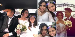 FOTO: 'Pernikahan' Ayu Ting Ting dan Boy William di Sydney, Happy