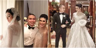 FOTO Pernikahan Stevi Mantan Istri Samuel Rizal, Mewah dan Meriah