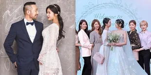 FOTO: Pernikahan Sungah 9MUSES, Tampil Cantik & Venue Indah