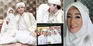 FOTO: Pernikahan Syahdu Anak Ustaz Arifin Ilham & Larissa Chou