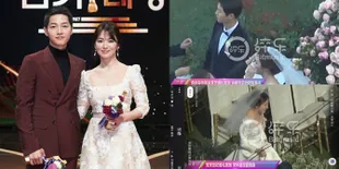 Foto Pertama Song Joong Ki dan Song Hye Kyo Dalam Gaun Pernikahan