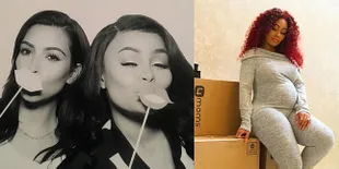 FOTO: Perut Makin Buncit, Blac Chyna Berdamai Dengan Kardashians